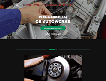 Tablet Screenshot of csautoworks.com